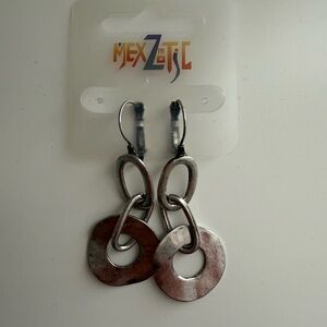 Mexzotic Silver Dangle Earrings